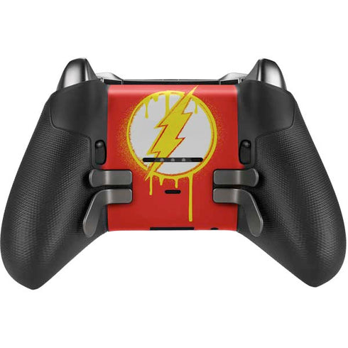 DC Comics The Flash Emblem Drip Xbox Elite Wireless Controller Series 2 Skin