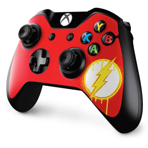 DC Comics The Flash Emblem Drip Xbox One Controller Skin