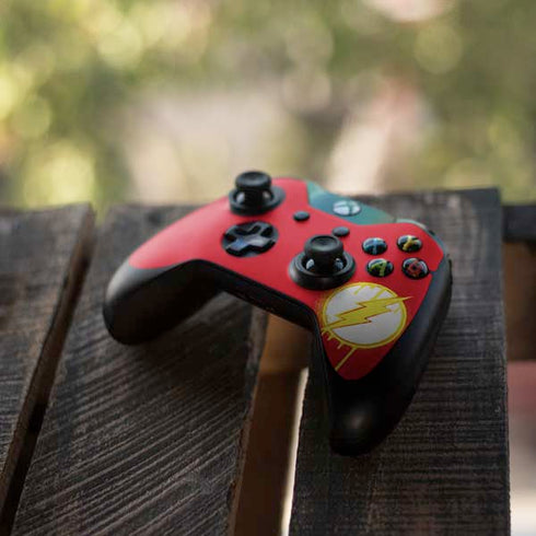 DC Comics The Flash Emblem Drip Xbox One Controller Skin