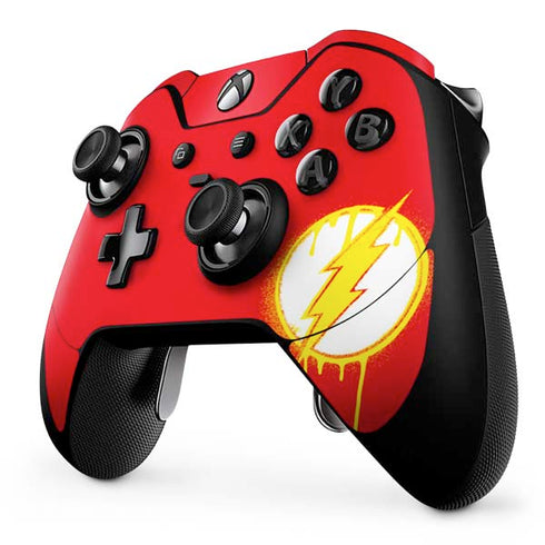 DC Comics The Flash Emblem Drip Xbox One Elite Controller Skin