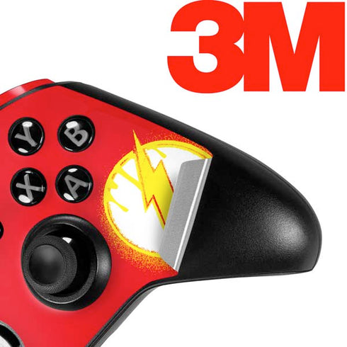 DC Comics The Flash Emblem Drip Xbox One Elite Controller Skin