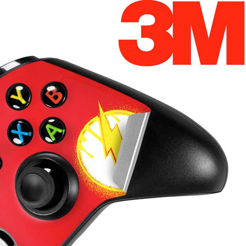 DC Comics The Flash Emblem Drip Xbox One S Controller Skin