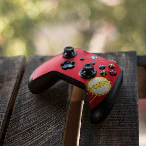 DC Comics The Flash Emblem Drip Xbox One X Controller Skin