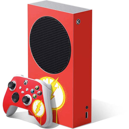 DC Comics The Flash Emblem Drip Xbox Series S Bundle Skin