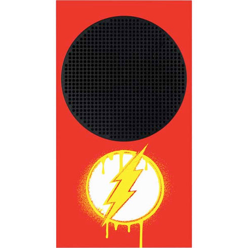 DC Comics The Flash Emblem Drip Xbox Series S Console Skin