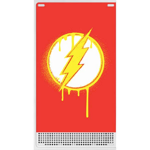 DC Comics The Flash Emblem Drip Xbox Series S Console Skin