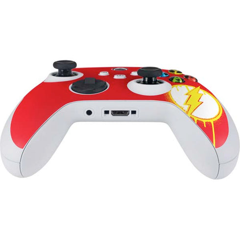 DC Comics The Flash Emblem Drip Xbox Series S Controller Skin