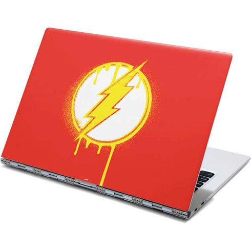 DC Comics The Flash Emblem Drip Yoga 910 2-in-1 14in Touch-Screen Skin