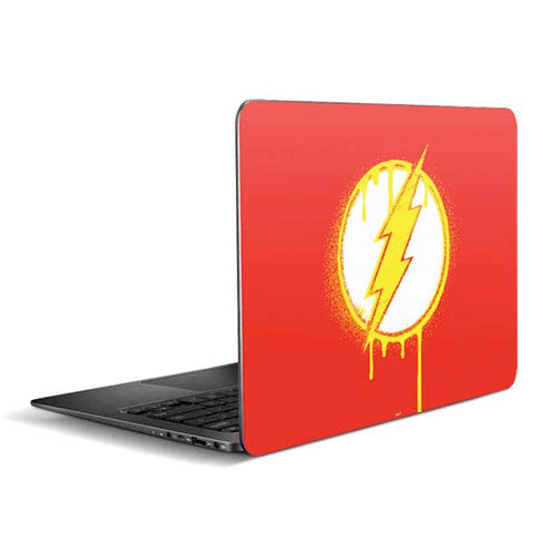DC Comics The Flash Emblem Drip Zenbook UX305FA 13.3in Skin