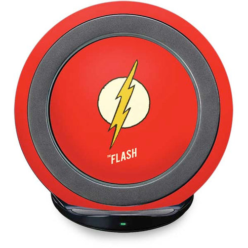 DC Comics The Flash Classic Emblem Fast Charge Wireless Charging Stand Skin