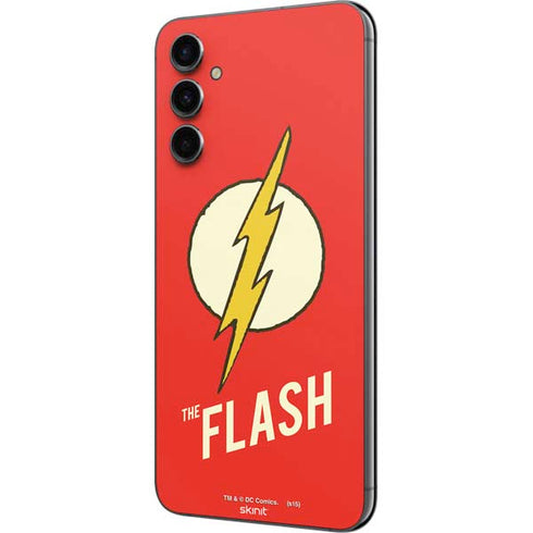 DC Comics The Flash Classic Emblem Galaxy A14 5G Skin
