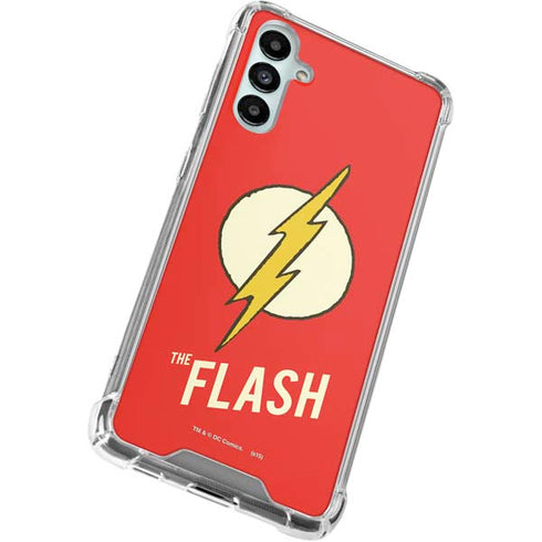 DC Comics The Flash Classic Emblem Galaxy A15 5G Clear Case
