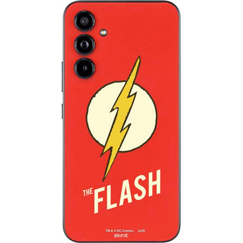 DC Comics The Flash Classic Emblem Galaxy A54 5G Skin