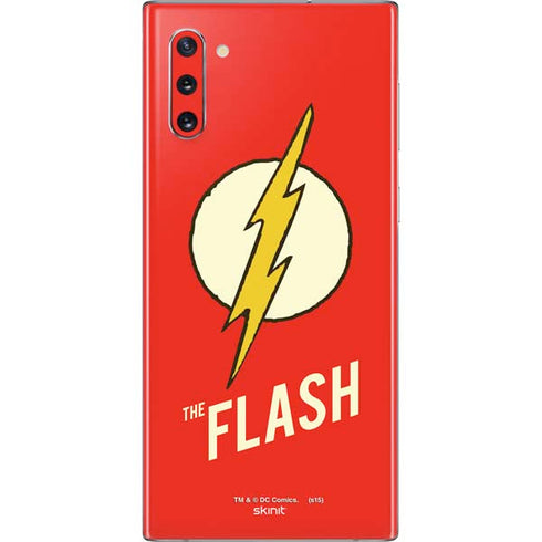 DC Comics The Flash Classic Emblem Galaxy Note 10 Skin