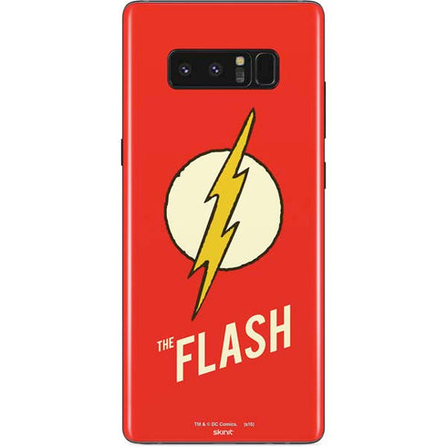 DC Comics The Flash Classic Emblem Galaxy Note 8 Skin