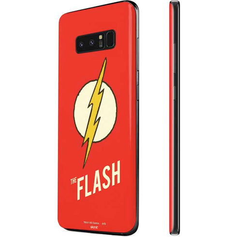 DC Comics The Flash Classic Emblem Galaxy Note 8 Skin