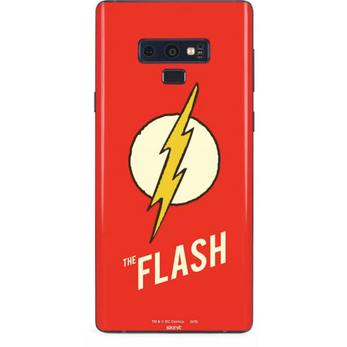 DC Comics The Flash Classic Emblem Galaxy Note 9 Skin