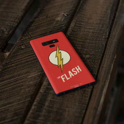 DC Comics The Flash Classic Emblem Galaxy Note 9 Skin