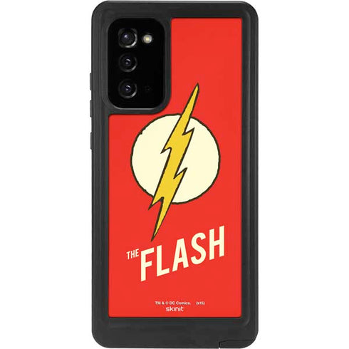 DC Comics The Flash Classic Emblem Galaxy Note20 5G Waterproof Case