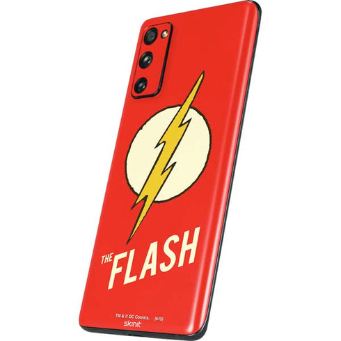 DC Comics The Flash Classic Emblem Galaxy S20 Fan Edition Skin