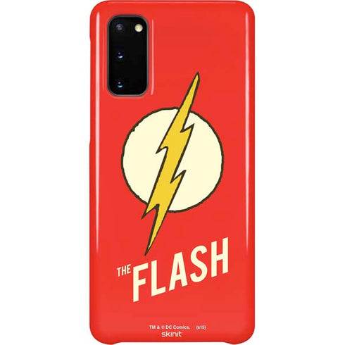 DC Comics The Flash Classic Emblem Galaxy S20 Lite Case
