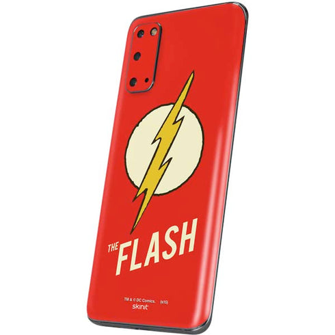 DC Comics The Flash Classic Emblem Galaxy S20 Skin