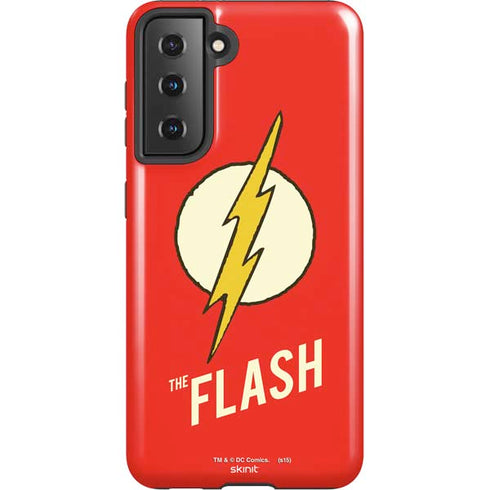 DC Comics The Flash Classic Emblem Galaxy S21 5G Pro Case