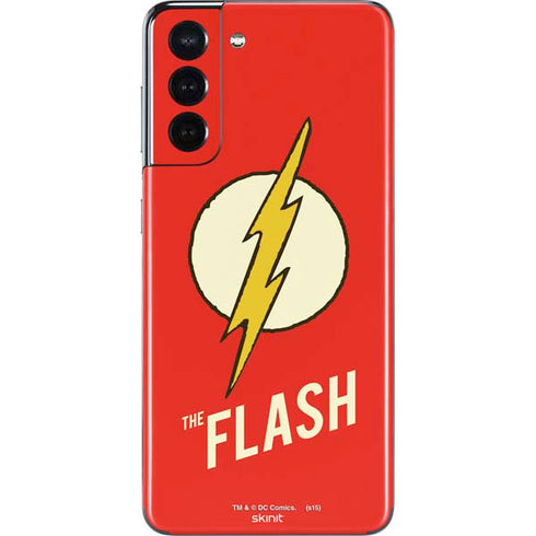 DC Comics The Flash Classic Emblem Galaxy S21 5G Skin