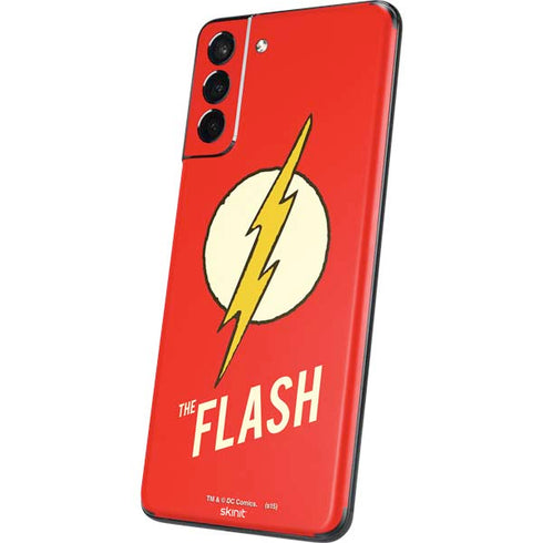 DC Comics The Flash Classic Emblem Galaxy S21 5G Skin