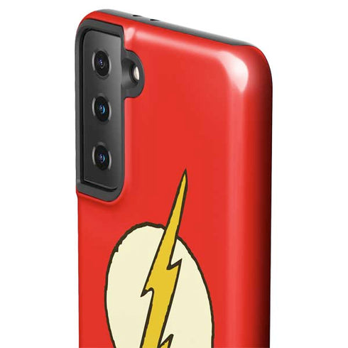DC Comics The Flash Classic Emblem Galaxy S21 FE Pro Case