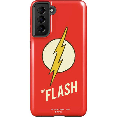DC Comics The Flash Classic Emblem Galaxy S21 Plus 5G Pro Case