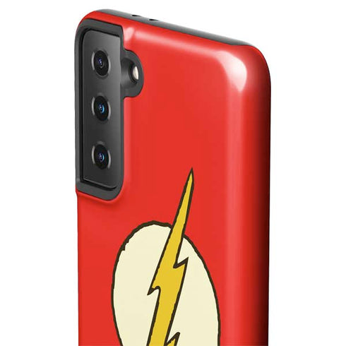 DC Comics The Flash Classic Emblem Galaxy S21 Plus 5G Pro Case