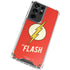 DC Comics The Flash Classic Emblem Galaxy S21 Ultra 5G Clear Case