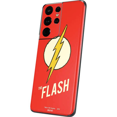 DC Comics The Flash Classic Emblem Galaxy S21 Ultra 5G Skin