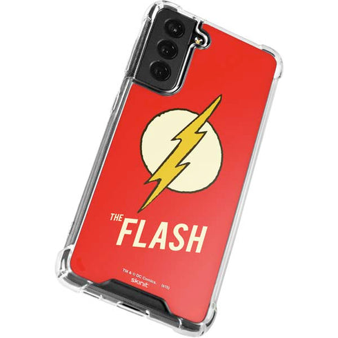 DC Comics The Flash Classic Emblem Galaxy S22 Clear Case