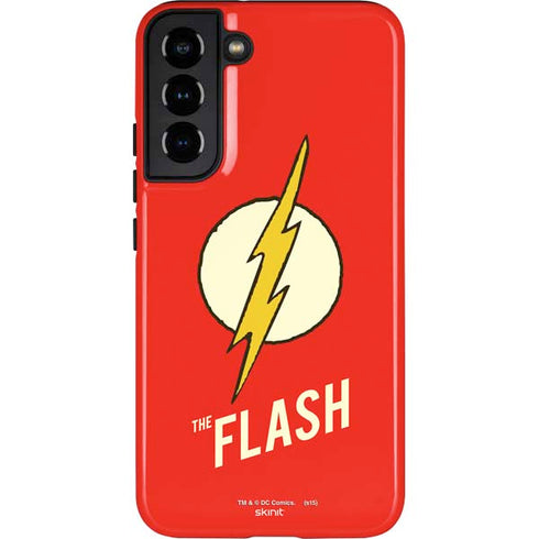 DC Comics The Flash Classic Emblem Galaxy S22 Plus Pro Case