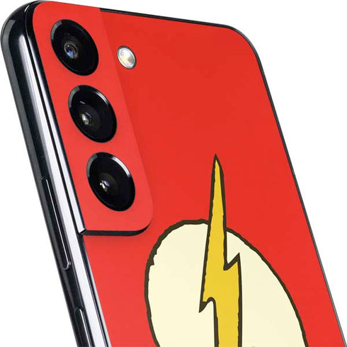 DC Comics The Flash Classic Emblem Galaxy S22 Plus Skin