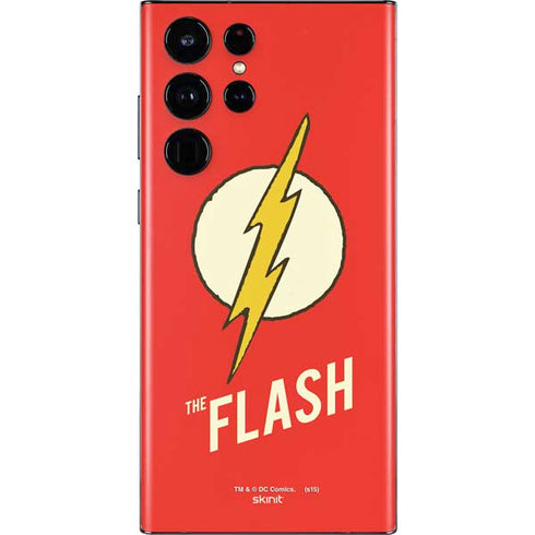 DC Comics The Flash Classic Emblem Galaxy S22 Ultra Skin