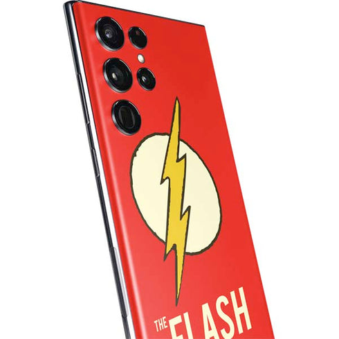 DC Comics The Flash Classic Emblem Galaxy S22 Ultra Skin