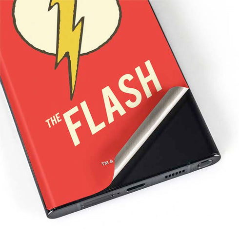 DC Comics The Flash Classic Emblem Galaxy S22 Ultra Skin
