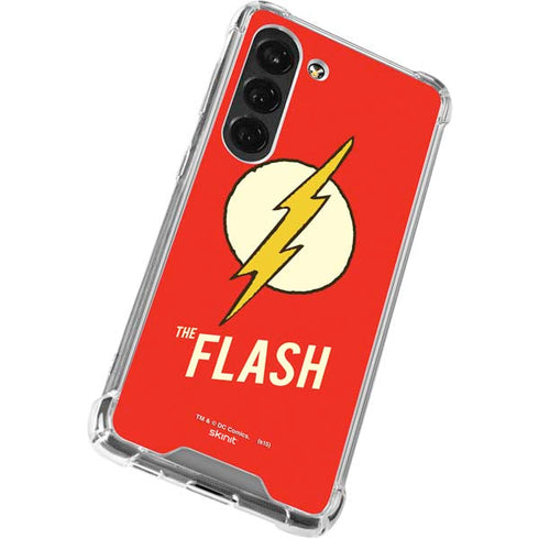 DC Comics The Flash Classic Emblem Galaxy S23 Clear Case