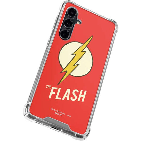 DC Comics The Flash Classic Emblem Galaxy S23 FE Clear Case