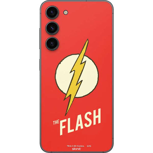 DC Comics The Flash Classic Emblem Galaxy S23 Plus Skin
