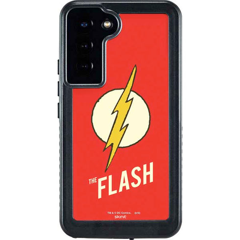 DC Comics The Flash Classic Emblem Galaxy S23 Plus Waterproof Case