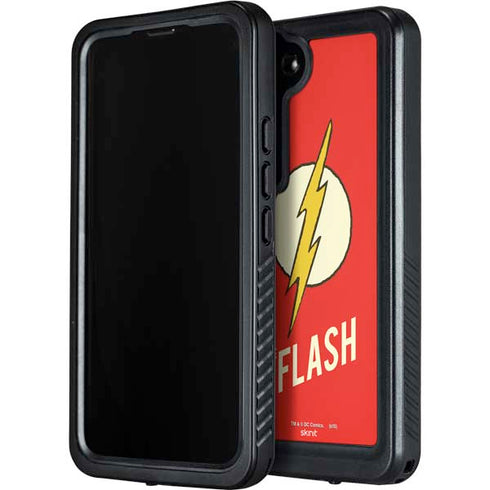 DC Comics The Flash Classic Emblem Galaxy S23 Plus Waterproof Case