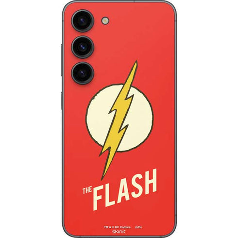 DC Comics The Flash Classic Emblem Galaxy S23 Skin