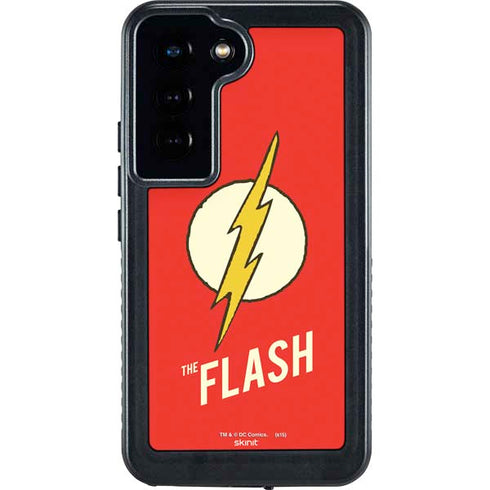 DC Comics The Flash Classic Emblem Galaxy S23 Waterproof Case