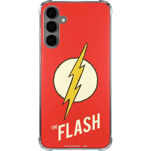 DC Comics The Flash Classic Emblem Galaxy S24 Plus Clear Case