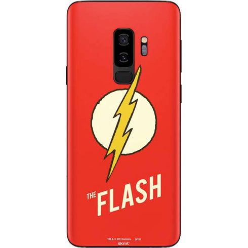 DC Comics The Flash Classic Emblem Galaxy S9 Plus Skin