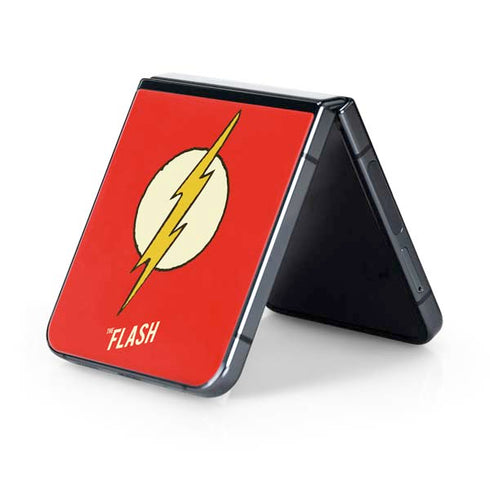 DC Comics The Flash Classic Emblem Galaxy Z Flip5 5G Skin